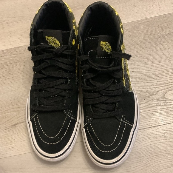 Super Rare Vans x Spongebob Squarepants Mike Gigliotti Sk8 Hi High Top Sneakers - Picture 6 of 14